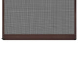 Brown Hinged Insect Screen for Doors 100 x 215 cm 141564