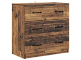 Drawer Cabinet Old Wood 66 x 34.5 x 87 cm Engineered Wood 895763