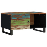 Coffee Table 80x50x40 cm Solid Wood Reclaimed&Engineered Wood 350634
