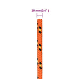 Boat Rope Orange 10 mm 100 m Polypropylene 152667