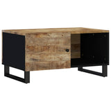 Coffee Table 80x50x40 cm Solid Wood Mango&Engineered Wood 350632