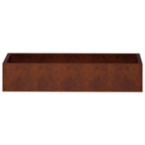 Retaining Wall 6 pcs 200 x 100 x 30 cm Weathering Steel Rusty 3449225