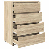 Storage Cabinets Sonoma Oak 80 x 48 x 105 cm Engineered Wood 3406227
