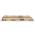 Slatted Bed Base without Mattress with 28 Slats 7 Zones 80x200 cm 246444