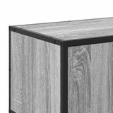 TV Cabinet Grey Sonoma 240x35x41 cm Engineered Wood 3300798