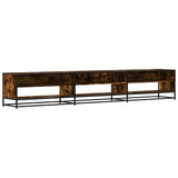 TV Cabinet Smoked Oak 270x40x46 cm Engineered Wood 3300812