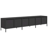 TV Cabinet Black 202x39x43.5 cm Cold-rolled Steel 3307149