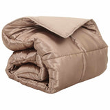 Winter Duvet Gold 220 x 200 cm Satin and Microfiber 42025844