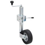 Trailer Jack Wheel with Split Clamp 60 mm Galvanised Steel 4008433