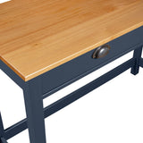 Console Table Hill with 2 Drawers Grey 110x45x74 cm Solid Pine Wood 288993