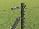 Welded Wire Fence with Concrete Base 100 x 1.6 m 3353745
