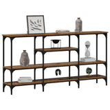 Console Table Old wood 160 x 29 x 80 cm Engineered wood 883556