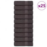 Shower Towels "FROGN" 25 pcs Anthracite 70x140 cm 360 gsm 136688