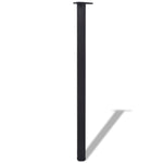 ZNTS 4 Height Adjustable Table Legs Black 1100 mm 242150