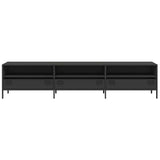 TV Cabinet Black 202x39x43.5 cm Cold-rolled Steel 851346