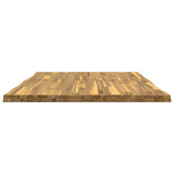 Live Edge Table Top 100 x 80 x 3.5 cm Rectangular White 938643