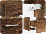 Bathroom Cabinet Set 3 pcs Old Wood 62.5 x 44.5 x 50 cm 3405873