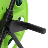 Green Hose Reel Cart with Hose Fitting Set 0.5" 30 m PVC 3281523