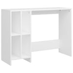 ZNTS Notebook Desk White 102.5x35x75 cm Engineered Wood 808341