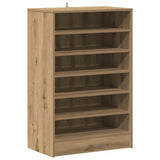 Shoe Cabinet Artisan Oak 60x35x92 cm Engineered Wood 856703