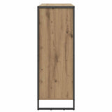 Shoe Cabinet Artisian Oak 79 x 36 x 100 cm Engineered Wood 886467