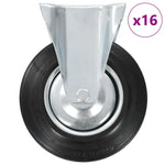 16 pcs Fixed Casters 200 mm 277998