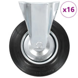16 pcs Fixed Casters 200 mm 277998