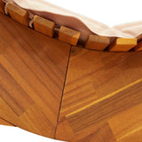 Sun Lounger 2 pcs Brown 60 x 154 x 74cm Solid Acacia wood 3329136