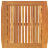 Side Table Brown Solid Acacia wood 4106452
