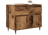 Sideboard Old Wood 60 x 35 x 70 cm Engineered Wood and Iron 881723