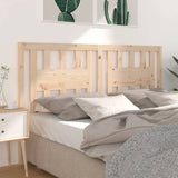 Headboard 166x4x100 cm Solid Wood Pine 818680