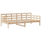 Day Bed with Roof without Mattress 90x200 cm Solid Wood 3282324