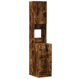 Kitchen Cabinet Smoked Oak 35x50x180 cm Engineered Wood 840762