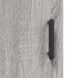 ZNTS Wall Mounted Cabinet Grey Sonoma 34.5x34x90 cm 828922