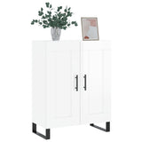 Sideboard High Gloss White 69.5x34x90 cm Engineered Wood 830222