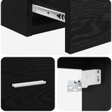 Bathroom Furniture Set Black Oak Engineered Wood 3404383