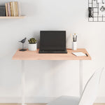 Table Top 80x60x2 cm Untreated Solid Wood Oak 3156296