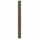 Dining Table Legs U-Shaped 3 pcs Natural Steel 100x cm Steel 4013215