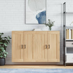 Wall Mounted Cabinets 2 pcs Sonoma Oak Engineered Wood 3198020