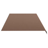 Replacement Fabric for Awning Brown 6x3 m 311983