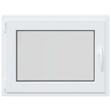 Basement Window RISOR 80 x 55 cm PVC and Glass 42047847