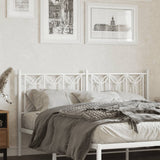 Metal Replace Headboard White 150 cm 376211