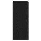 Book Cabinet Black 60x30x71.5 cm Engineered Wood 860311