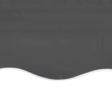 Replacement Fabric for Awning Anthracite 6x3.5 m 311954