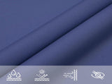 Sunshade Sail Oxford Fabric Triangular 5x5x6 m Blue 135568