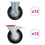 24 pcs Casters 125 mm 278049