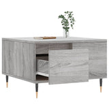 Coffee Table Grey Sonoma 55x55x36.5 cm Engineered Wood 830754