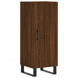 Sideboard Brown Oak 34.5x34x90 cm Engineered Wood 828571