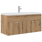 Bathroom Cabinet Artisan Oak 100 x 38.5 x 46 cm Engineered Wood 3415971