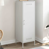 Highboard White 36x39x113 cm Steel 843011